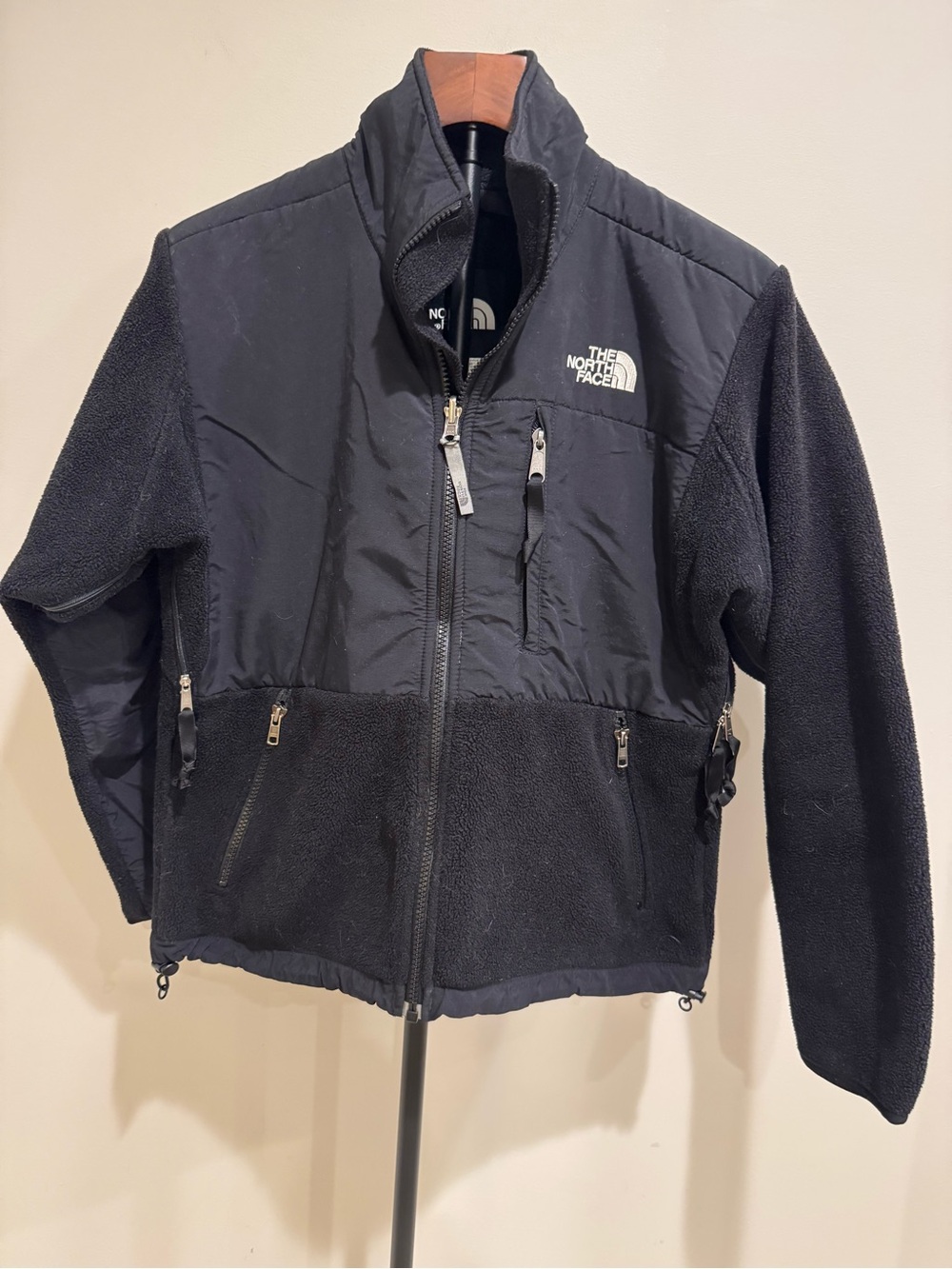 Y2K The North Face Denali Polartec Fleece Jacket | Black | Full Zip | Women's XS